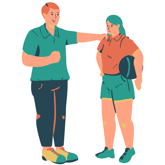 Flow-Illustration – Darstellung von Leichtigkeit und langfristiger Stabilität – kontinuierliche Begleitung für nachhaltige Gesundheit.